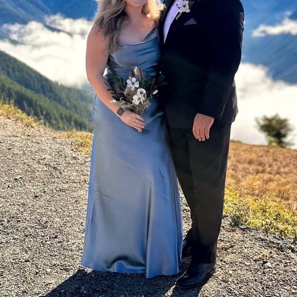 Birdy Grey Lisa Long Dress in Twilight - Picture 2 of 2